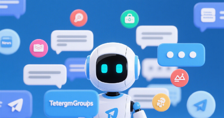 Robots are operating Telegram groups