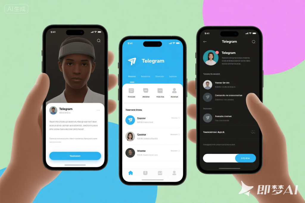  iPhone Telegram 語言設定界面選擇繁體中文示範