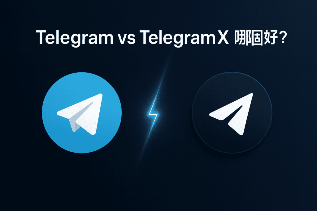 Telegram vs Telegram X 2025 深度評測比較圖