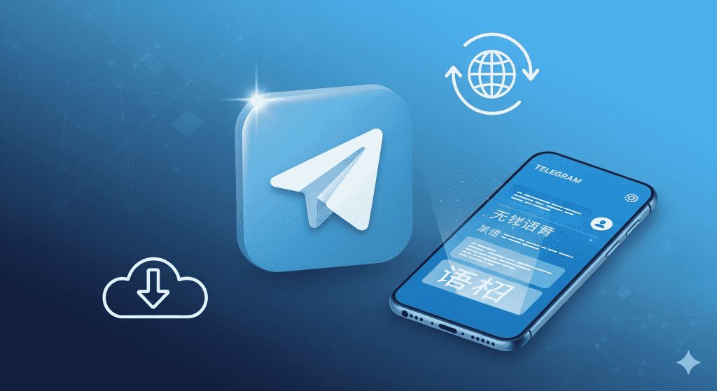 Telegram 中文 繁體語言包下載與安裝教學封面圖